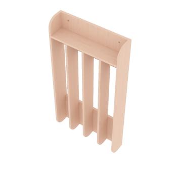 Handtücherregal, 4 Fächer